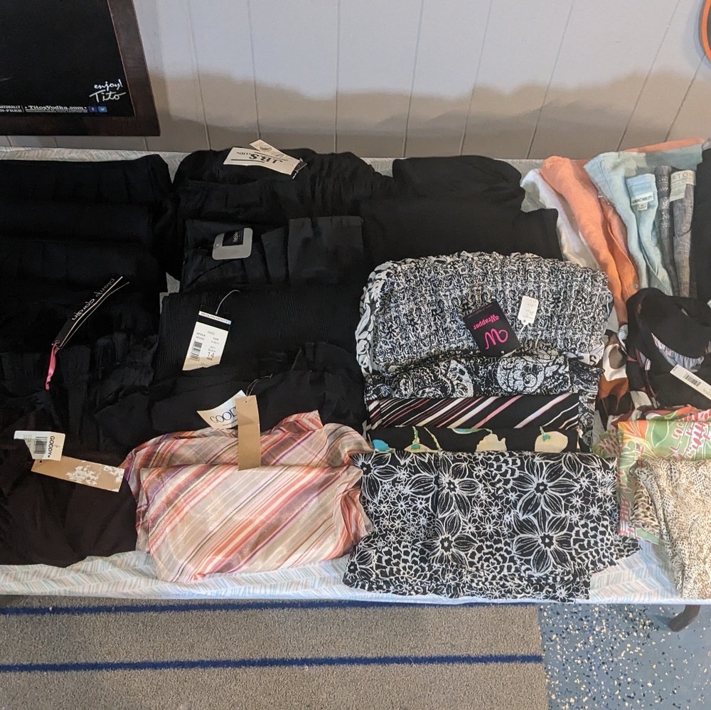 Croft & Barrow A-Line Skirt Collection - Black, Pink, Multicolor